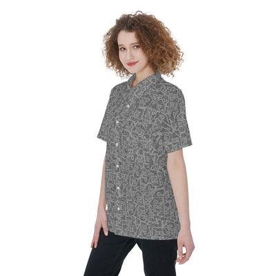 RP-Women's Short Sleeve Shirt With Pocket