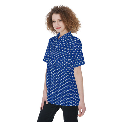 RP-Women's Short Sleeve Shirt With Pocket