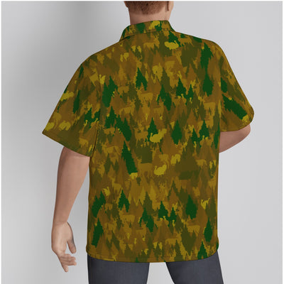 Buzzy's Hunt Camp-All-Over Print Men's Hawaiian Shirt