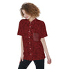 RP-Women's Short Sleeve Shirt With Pocket