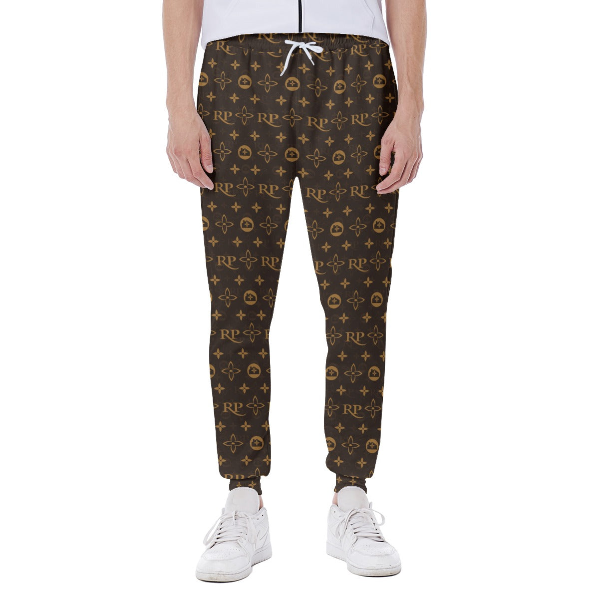 Lv print sweatpants deals