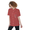 RP-Women's Short Sleeve Shirt With Pocket