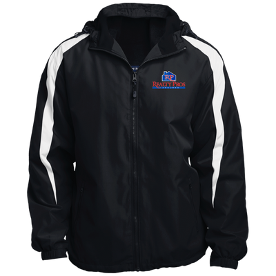 Realty Pros-Fleece Lined Colorblock Hooded Jacket