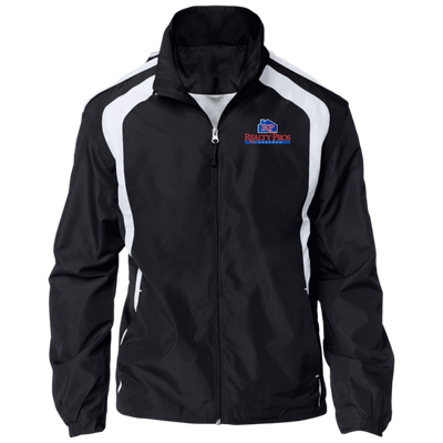 Realty Pros-Jersey-Lined Raglan Jacket