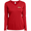 Reel Team-LST353LS Ladies’ Long Sleeve Performance V-Neck Tee