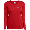 Reel Team Boat-LST353LS Ladies’ Long Sleeve Performance V-Neck Tee