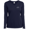 Reel Team Boat-LST353LS Ladies’ Long Sleeve Performance V-Neck Tee