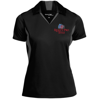 Realty Pro Title-Ladies' Colorblock Performance Polo