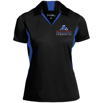 Realty Pros Commercial-Ladies' Colorblock Performance Polo