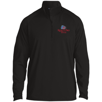 Realty Pro Title-1/2 Zip Raglan Performance Pullover