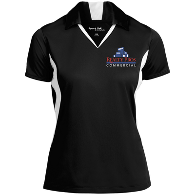 Realty Pros Commercial-Ladies' Colorblock Performance Polo