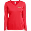 Reel Team-LST353LS Ladies’ Long Sleeve Performance V-Neck Tee
