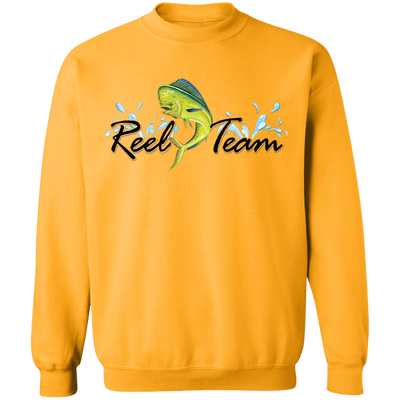 Reel Team-Crewneck Pullover Sweatshirt