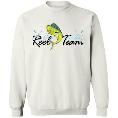 Reel Team-Crewneck Pullover Sweatshirt