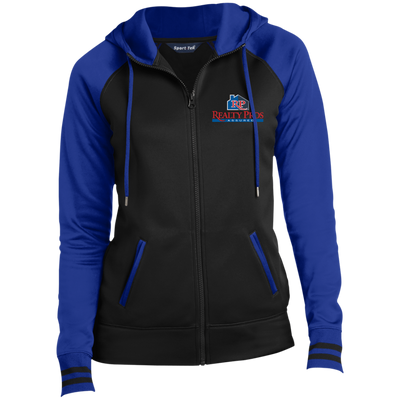 Realty Pros-Ladies' Moisture Wick Full-Zip Hooded Jacket