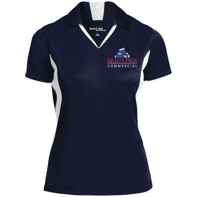 Realty Pros Commercial-Ladies' Colorblock Performance Polo