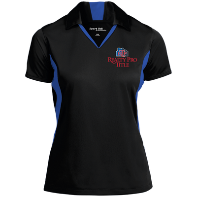 Realty Pro Title-Ladies' Colorblock Performance Polo