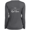 Reel Team Boat-LST353LS Ladies’ Long Sleeve Performance V-Neck Tee