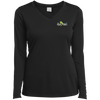 Reel Team-LST353LS Ladies’ Long Sleeve Performance V-Neck Tee