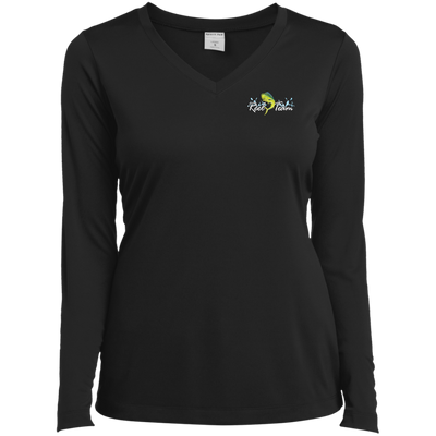 Reel Team-LST353LS Ladies’ Long Sleeve Performance V-Neck Tee