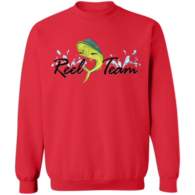 Reel Team-Crewneck Pullover Sweatshirt