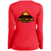 Buzzy's-LST353LS Ladies’ Long Sleeve Performance V-Neck Tee