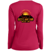 Buzzy's-LST353LS Ladies’ Long Sleeve Performance V-Neck Tee