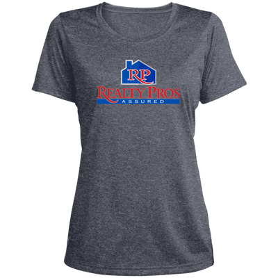 RP-LST360 Ladies' Heather Scoop Neck Performance Tee