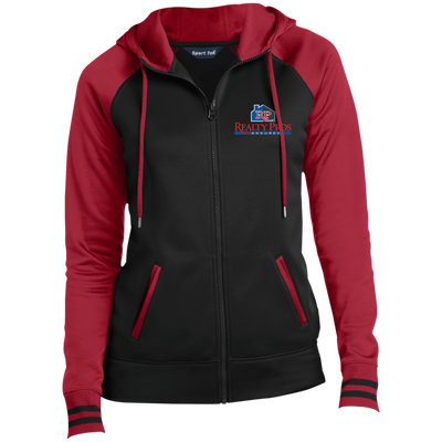 Realty Pros-Ladies' Moisture Wick Full-Zip Hooded Jacket