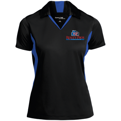 Realty Pros-Ladies' Colorblock Performance Polo