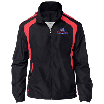 Realty Pros-Jersey-Lined Raglan Jacket