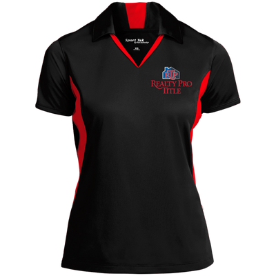 Realty Pro Title-Ladies' Colorblock Performance Polo