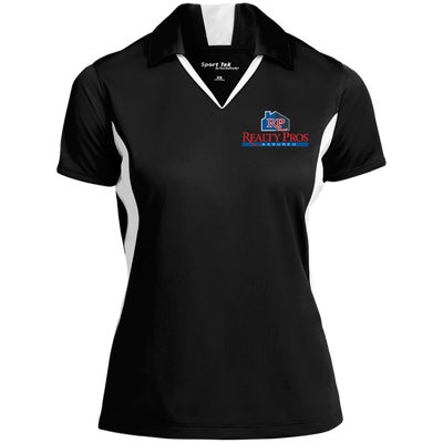 Realty Pros-Ladies' Colorblock Performance Polo