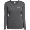 Reel Team-LST353LS Ladies’ Long Sleeve Performance V-Neck Tee