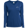 Reel Team Boat-LST353LS Ladies’ Long Sleeve Performance V-Neck Tee