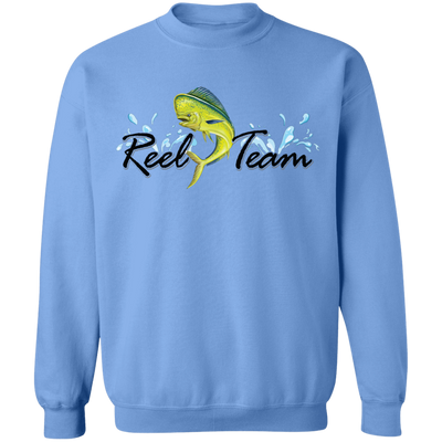 Reel Team-Crewneck Pullover Sweatshirt