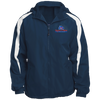 Realty Pros-Fleece Lined Colorblock Hooded Jacket