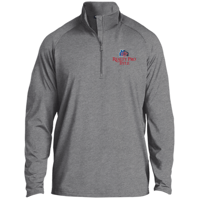 Realty Pro Title-1/2 Zip Raglan Performance Pullover