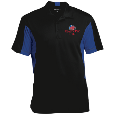 Realty Pro Title-Men's Colorblock Performance Polo