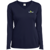 Reel Team-LST353LS Ladies’ Long Sleeve Performance V-Neck Tee
