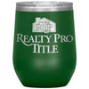 Realty Title Pro-12oz Wine Insulated Tumbler