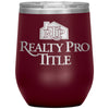 Realty Title Pro-12oz Wine Insulated Tumbler