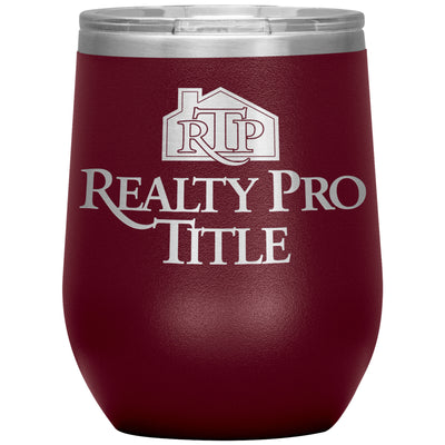 Realty Title Pro-12oz Wine Insulated Tumbler