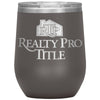 Realty Title Pro-12oz Wine Insulated Tumbler
