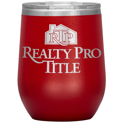 Realty Title Pro-12oz Wine Insulated Tumbler