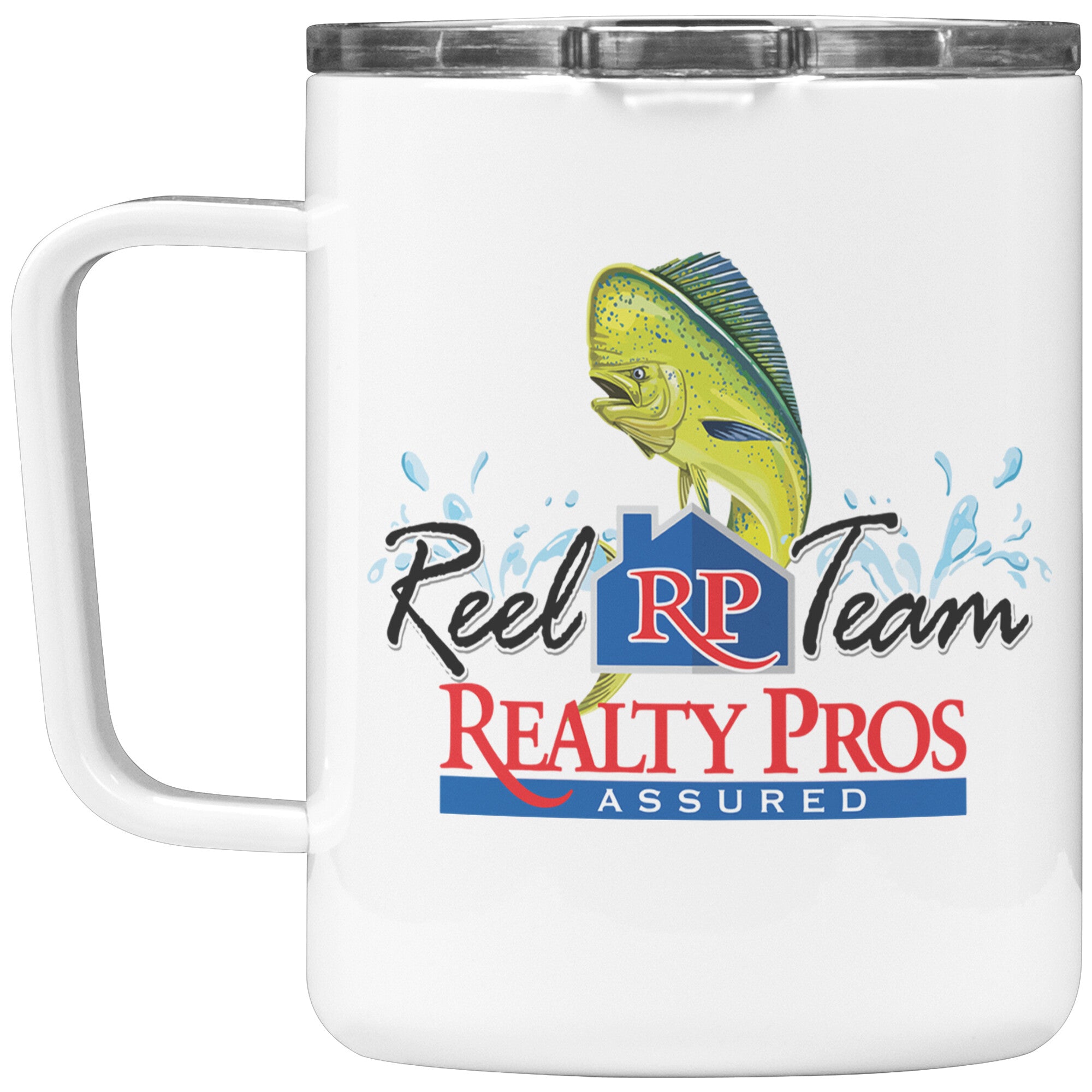 Reel Team-10oz Insulated Coffee Mug - Real Team Shop