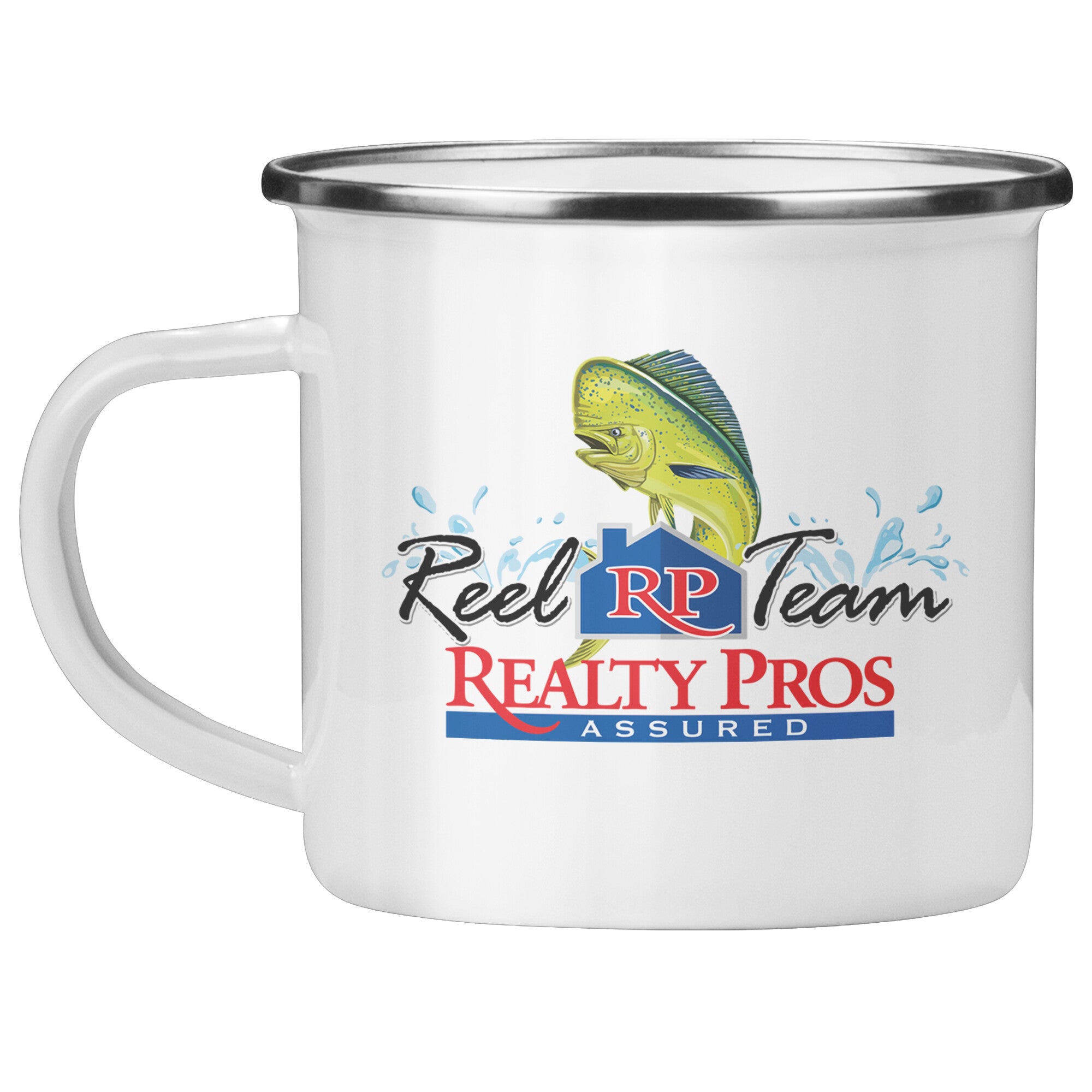 Reel Team-12oz Camping Mug