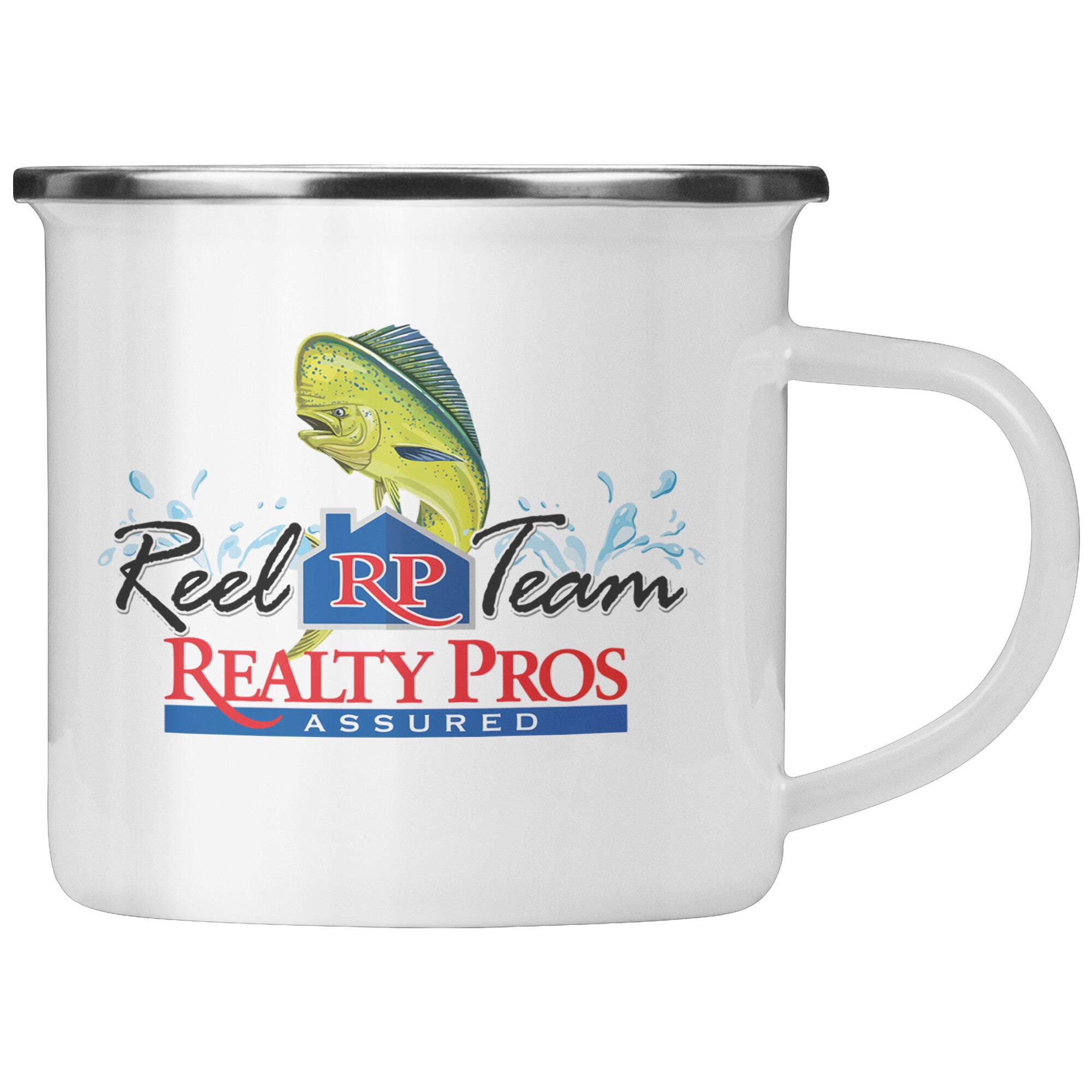 Reel Team-12oz Camping Mug