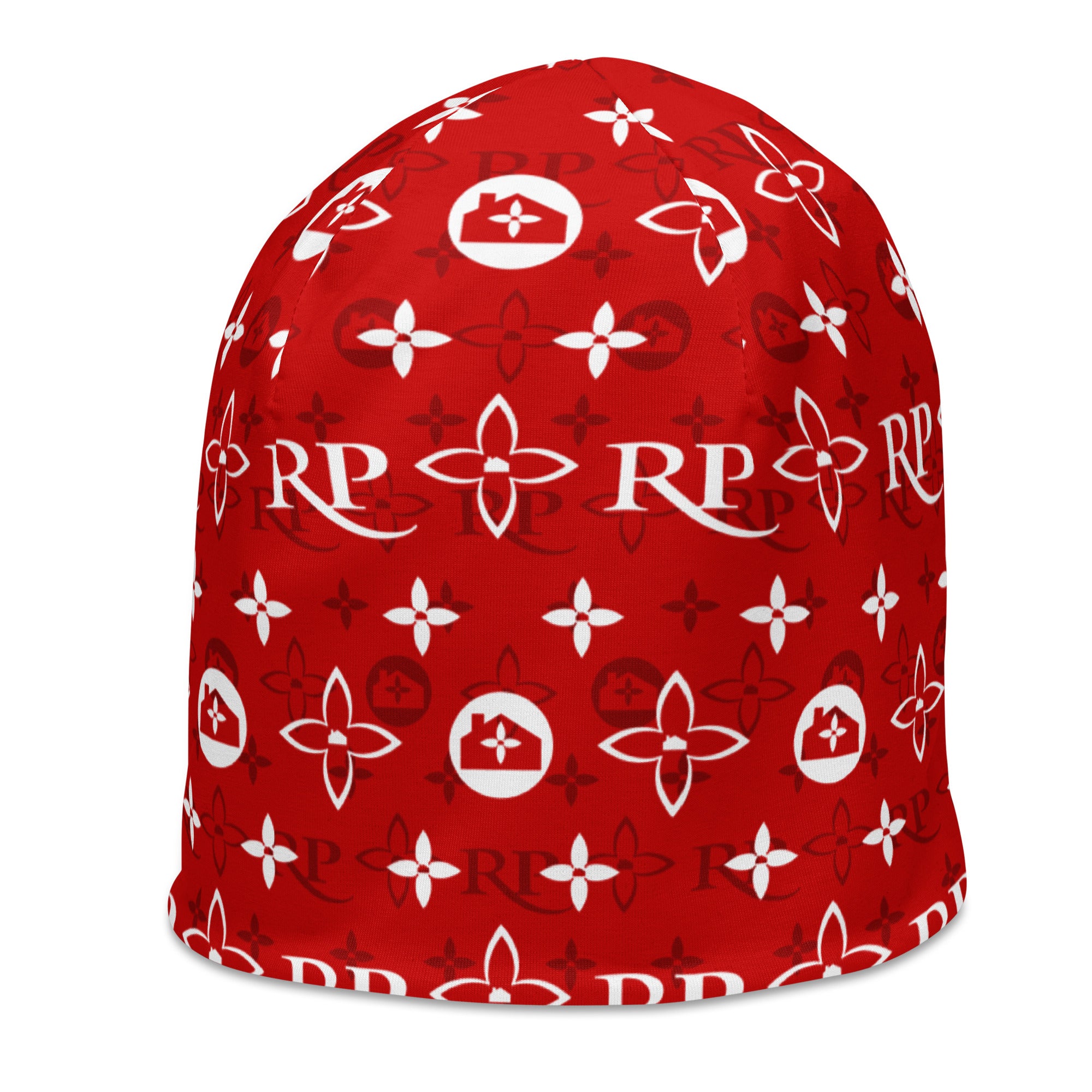 red louis vuitton beanie