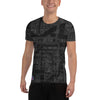 RPT-All-Over Print Men's Athletic T-shirt